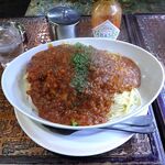 アーモンド - ボロネーゼ（大盛）1,100円（ドリンク付き）