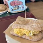 大陸横断飛行 - たまごサンド