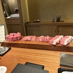 京町堀 なかむら - 本日の銘柄豚お肉