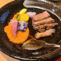 ミ・カサ - 国産牛ステーキ♡和牛に変更もできますが、これがとても柔らかくてとても美味しかっです♡