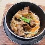 とらや - 豚角煮釜飯