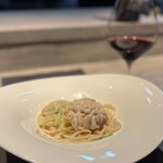 麻布料理店 Tokyo Wagyu Steak - 白子と下仁田ネギのパスタ