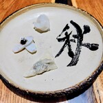 レストランRyu - 季節と旬の前菜　三品目