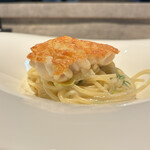 麻布料理店 Tokyo Wagyu Steak - 白子と下仁田ネギのパスタ
