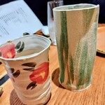 レストランRyu - 飲み物の器も全て手造り!!