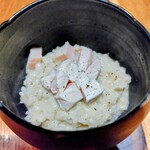 レストランRyu - 柔らかい鶏むね　特製きのこソースをかけて頂く