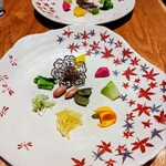 レストランRyu - 十寸オードブル（地物野菜料理）