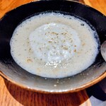 レストランRyu - 最初のおもてなしの一杯（スープ）