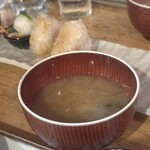 フィッシュ オン ディッシュ ロリー - 最後締めの味噌汁か一口デザートのどちらかを選択制。