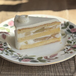 POMPON CAKES BLVD. - ラフランスのショートケーキ