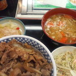 Yoshinoya - 牛丼（Aセット）変更あり