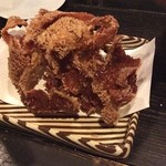 料理の育元 - スジアラの鱗からあげ