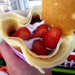 クレープハウス ピーナッツ - イチゴあずき！(2014,11/22)