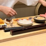 寺子屋 すし匠 - お好みネタのアナウンス