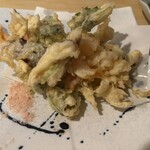 小料理 椿 - かき揚げ