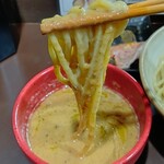 鶏paitan 心麦 - キノコ香る鶏ポルチーニつけ麺
