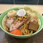 手打麺祭 かめ囲 - 特製あぶらそば1650円
