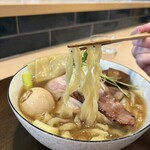 手打麺祭 かめ囲 - 特製手打中華蕎麦1650円