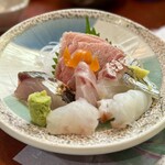 宴庵 ふるや - お刺身盛り合わせ
