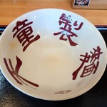 天童製麺 - 丼ぶり。