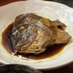 宴庵 ふるや - 鯛かぶとの煮付け