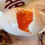 天童製麺 - 味玉。