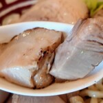 天童製麺 - こま切れチャーシュー。