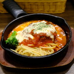 ふらんす亭 - そしてスパゲッティ付きハンバーグ !