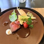 山のレストラン - メイン　ローストビーフ