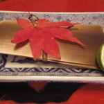 美山荘 - 子持ち鮎の杉板焼き