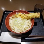 SOBA DINING 凜や - ちくわ天うどん。