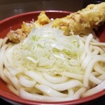 SOBA DINING 凜や - ちくわ天うどん。