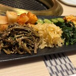 焼肉の名門 天壇 - キムチ・ナムル
