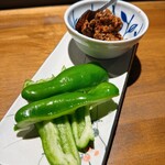 食楽幸房 わかな - ひき肉ピーマン