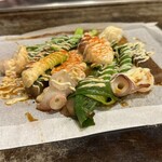 お好み焼き あじくらや - ■たこマヨポン酢¥1,850