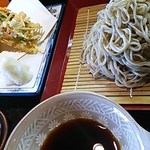 輪一 - 2014・11新そば/野菜かきあげ天せいろ1000円