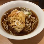 そば・うどん自家製麺 まる美 - かき揚げ天そば¥350