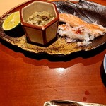 銀座 しのはら - ほぐしてもらい食べるだけ