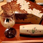 銀座 しのはら - お飾りを取り、器を