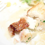 カランドリエ - 千年鯛の皮パリパリ。 '14 11月上旬