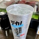 馬刺し専門店 たけちゃん - タコハイ(メガ) 500円(税込)