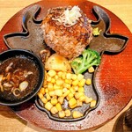 馬力家 - 超ハンバーグ900円