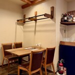 俺のハンバーグ 渡なべ  - 内観