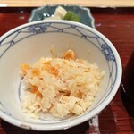 日本料理うしお - 食事　桜海老ご飯