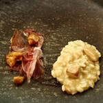 イル ギオットーネ - イベリコベジョータリゾット　ポルチーニ茸