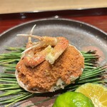 日本料理うしお - 先付　香箱蟹