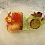 イル ギオットーネ - サーモン　ブッラータ　シャインマスカット