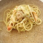 イル ギオットーネ - キタッラ　紅ズワイ蟹　松茸