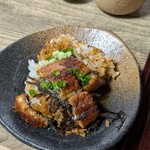 うな豊 - お出汁をかけて