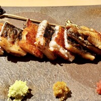 うなぎ時任 - 白焼き　キャビア